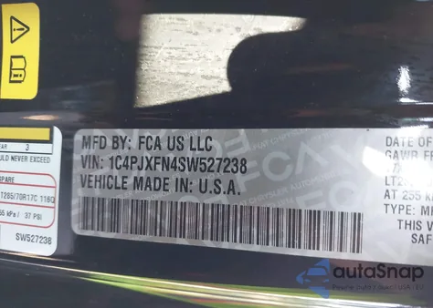 2025 Jeep Wrangler 4-Door Rubicon 4X4 из США, поврежденный, VIN 1C4PJXFN4SW527238